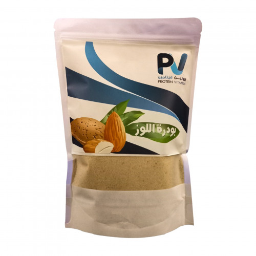 بروتين فيتامين بودرة اللوز 500 جم