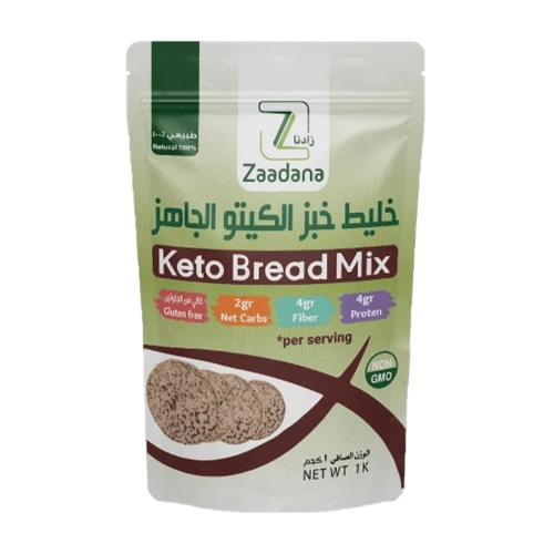 زادنا خليط خبز الكيتو الجاهز خالي من الجلوتين 1 كج...