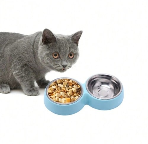 وعاء استيل مزدوج للطعام و الماء