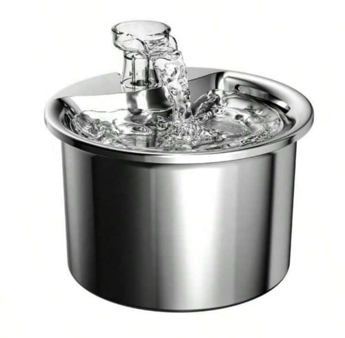 نافورة استيل للحيوانات الاليفة 2 لتر