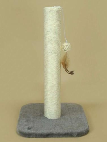 خداشة للقطط بلون رمادي