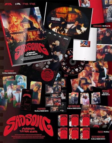 P1HARMONY - [SAD SONG] 7th Mini Album RANDOM Versi...