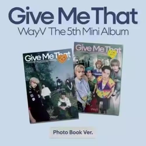 WAYV - [GIVE ME THAT] 5th Mini Album PHOTOBOOK RAN...
