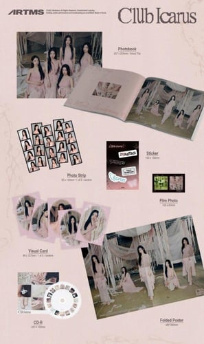 ARTMS - [CLUB ICARUS] 1st Mini Album 2 Version SET