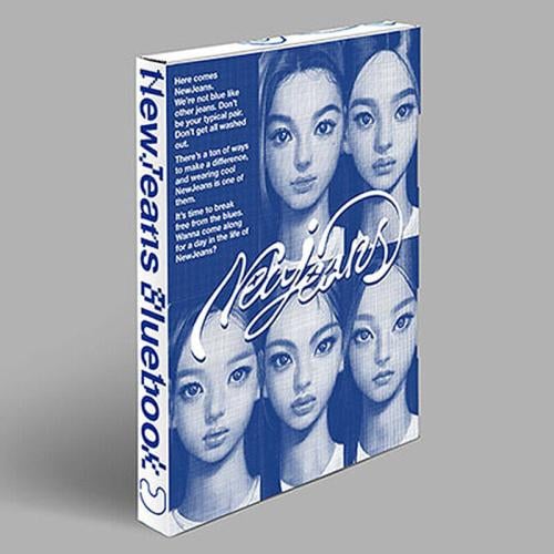 NEWJEANS - [NEW JEANS] 1st EP Album BLUEBOOK RANDO...