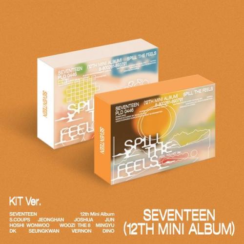 SEVENTEEN - [SPILL THE FEELS] 12th Mini Album KIT...