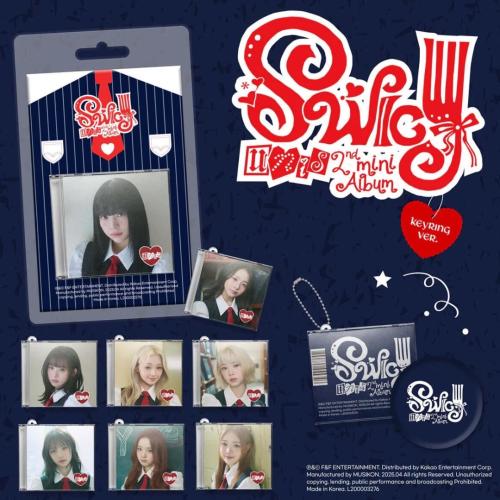 UNIS - [SWICY] 2nd Mini Album KEYRING 8 Version SE...