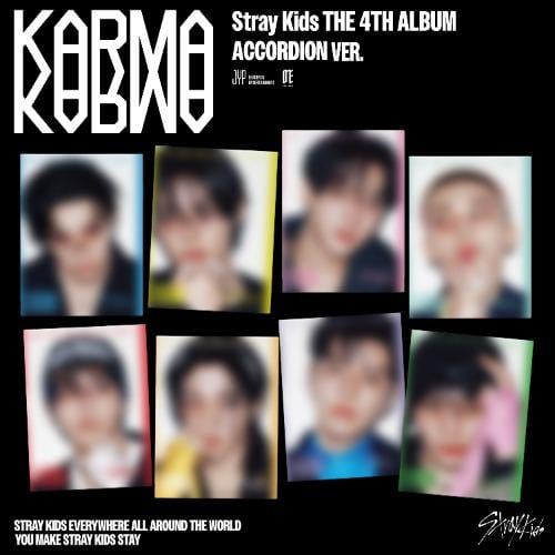 STRAY KIDS - [KARMA] 4th Album ACCORDION 8 Version...