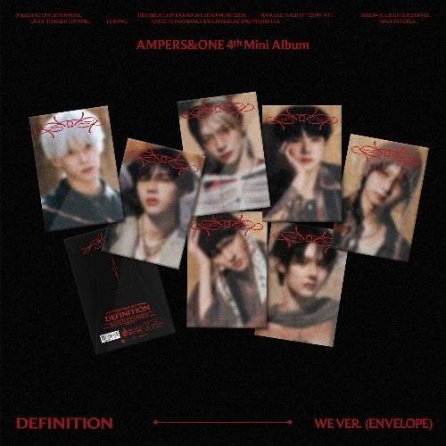 AMPERS&ONE - [DEFINITION] 4th Mini Album WE 7 Vers...
