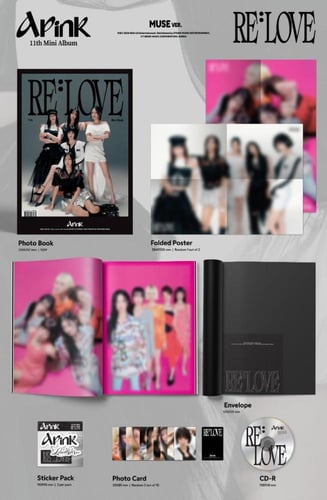 APINK - [RE : LOVE] 11th Mini Album 2 Version SET