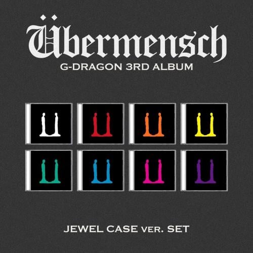 G-DRAGON 3RD ALBUM – Übermensch (JEWEL Ver.) (8 Ve...
