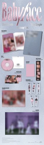 ODD YOUTH - [BABYFACE] 2nd Single Album RANDOM Ver...