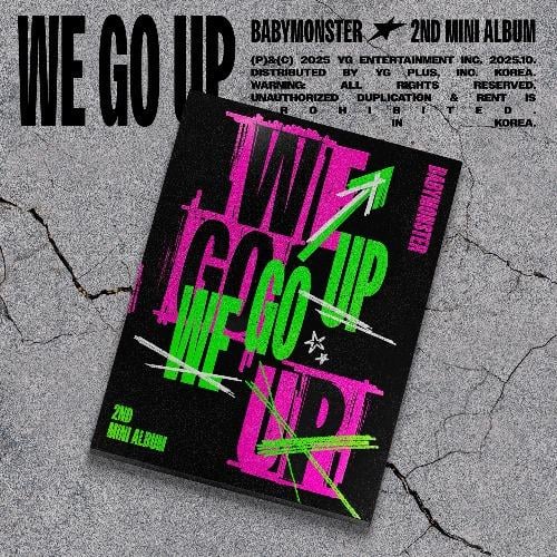 BABYMONSTER - [WE GO UP] 2ND MINI ALBUM PHOTOBOOK...