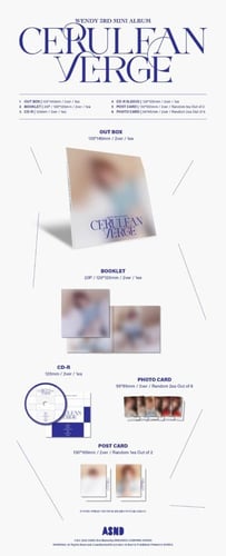 WENDY - [CERULEAN VERGE] 3rd Mini Album DIGIPACK R...