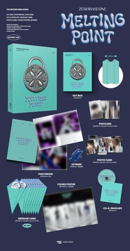 ZEROBASEONE - [MELTING POINT] 2nd Mini Album RANDO...