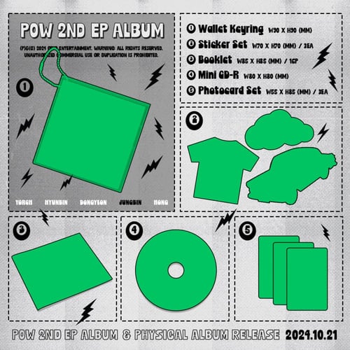 POW - [POW] 2nd EP Album RANDOM Version