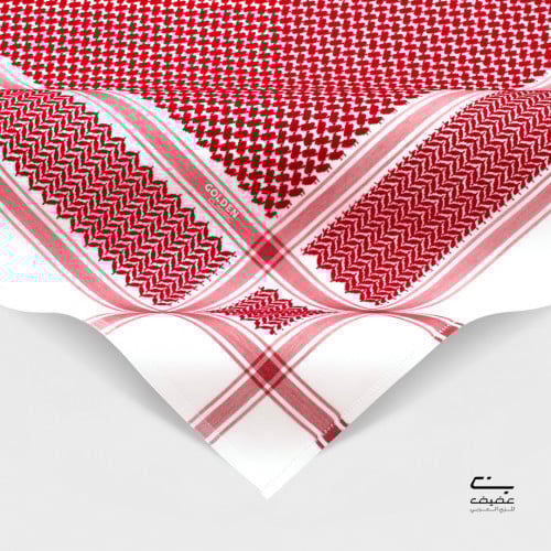 شماغ قولدن كلاسيك دم الغزال M2