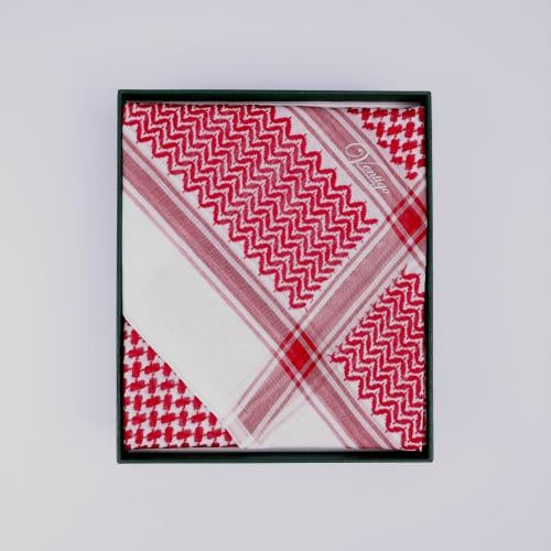 شماغ فينتيقو أحمر كلاسيك V-4