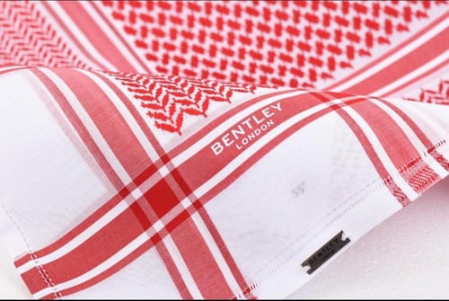 شماغ بنتلي أحمر B15