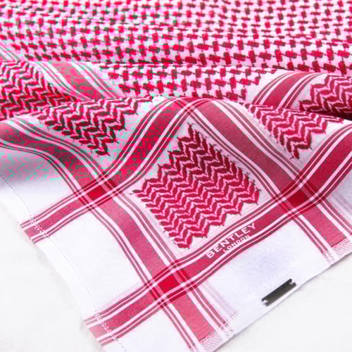 شماغ بنتلي أحمر B-18