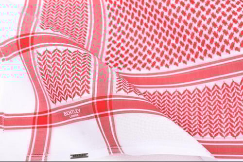 شماغ بنتلي أحمر B14