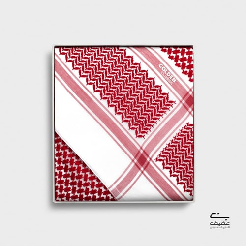 شماغ قولدن كلاسيك دم الغزال M2