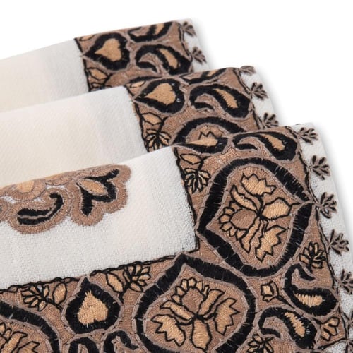 شال كشميري مرازم بيج غامق F2