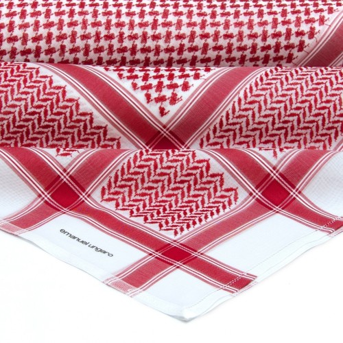 شماغ إيمانويل أنقارو أحمر EL