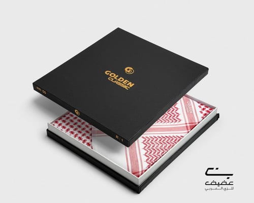 شماغ قولدن كلاسيك فاتح R1