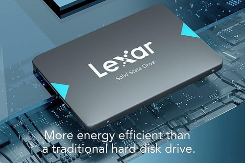 480GB Lexar® NQ100 2.5” SATA (6Gb/s) Solid-State D...