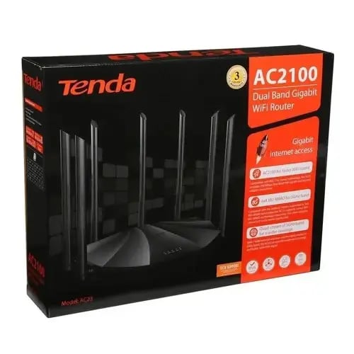 Tenda AC23 Dual Band AC2100 Smart WiFi Router for...