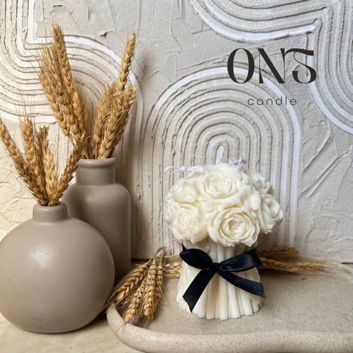 شمعة الباقة الكبيره