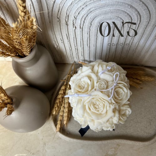 شمعة الباقة الكبيره