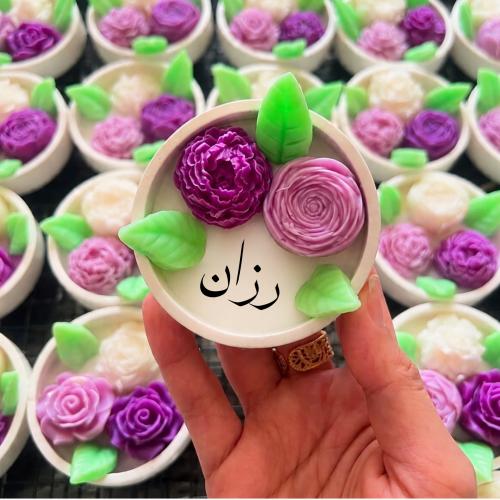شمعة ميني الورود