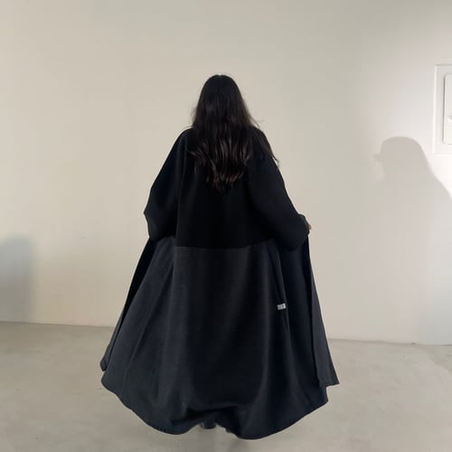 BLACK WITH DARK GREY