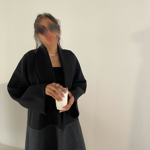 BLACK WITH DARK GREY