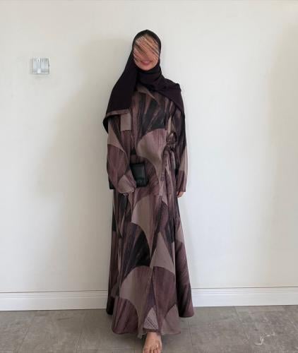 VR80 Mauve Art Jacquard