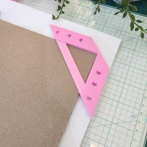 مثلث تحديد الزوايا (قطعه واحده)