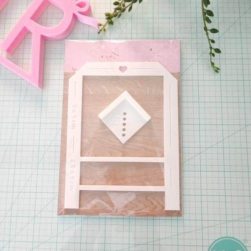 قالب صنع مذكرات(9×9 CM) 2.5×9 CM)