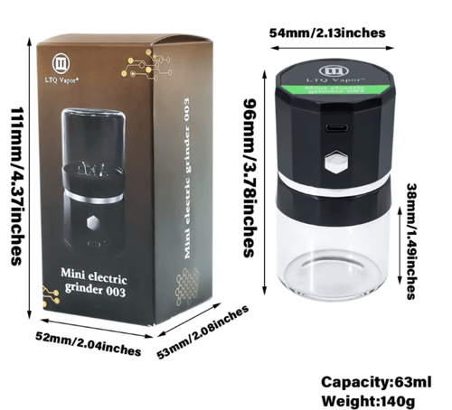 مطحنة تبغ كهربائية محمولة