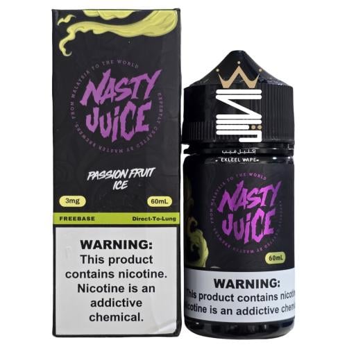 نكهة باشن فروت بارد من شركة ناستي 60 مل