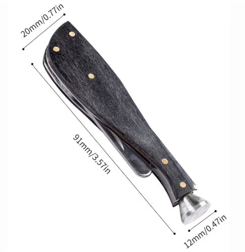 أداة ثلاثية لتنظيف وكبس تبغ الغليون