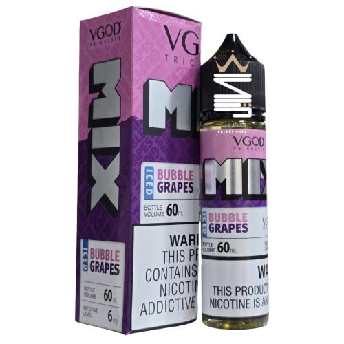 نكهة علكة العنب بارد مكس من شركة فيجود 60مل