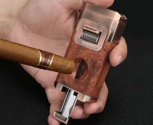 ولاعة وقطاعة للسيجار