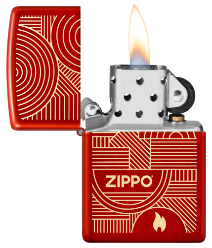 ولاعة زيبو 48705 - ZIPPO LIGHTER ABSTRACT LINES