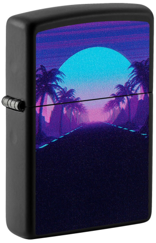 ولاعة زيبو 49809 - ZIPPO LIGHTER SUNSET BLACK LIGH...