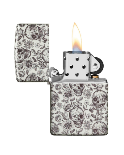 ولاعة زيبو 49458 - ZIPPO LIGHTER SKELETON DESIGN