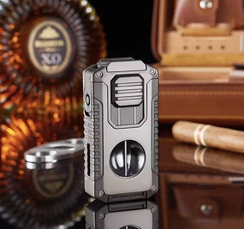 ولاعة وقطاعة للسيجار