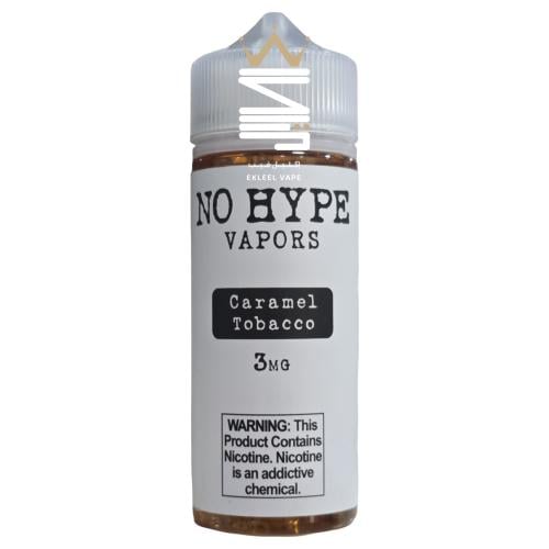 نكهة كاراميل توباكو من شركة نو هايب 120مل