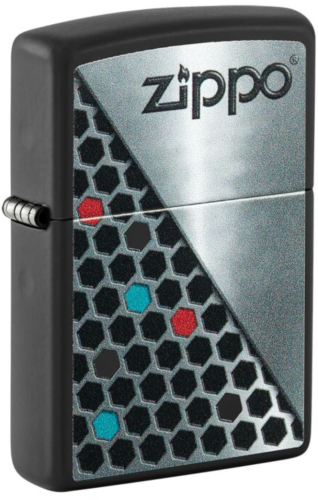 ولاعة زيبو 48709 - ZIPPO LIGHTER ZIPPO HEXAGON DES...